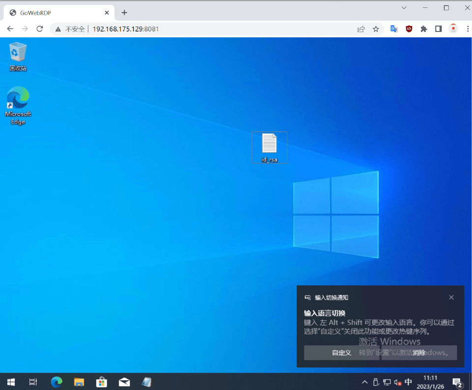 webrdp preview